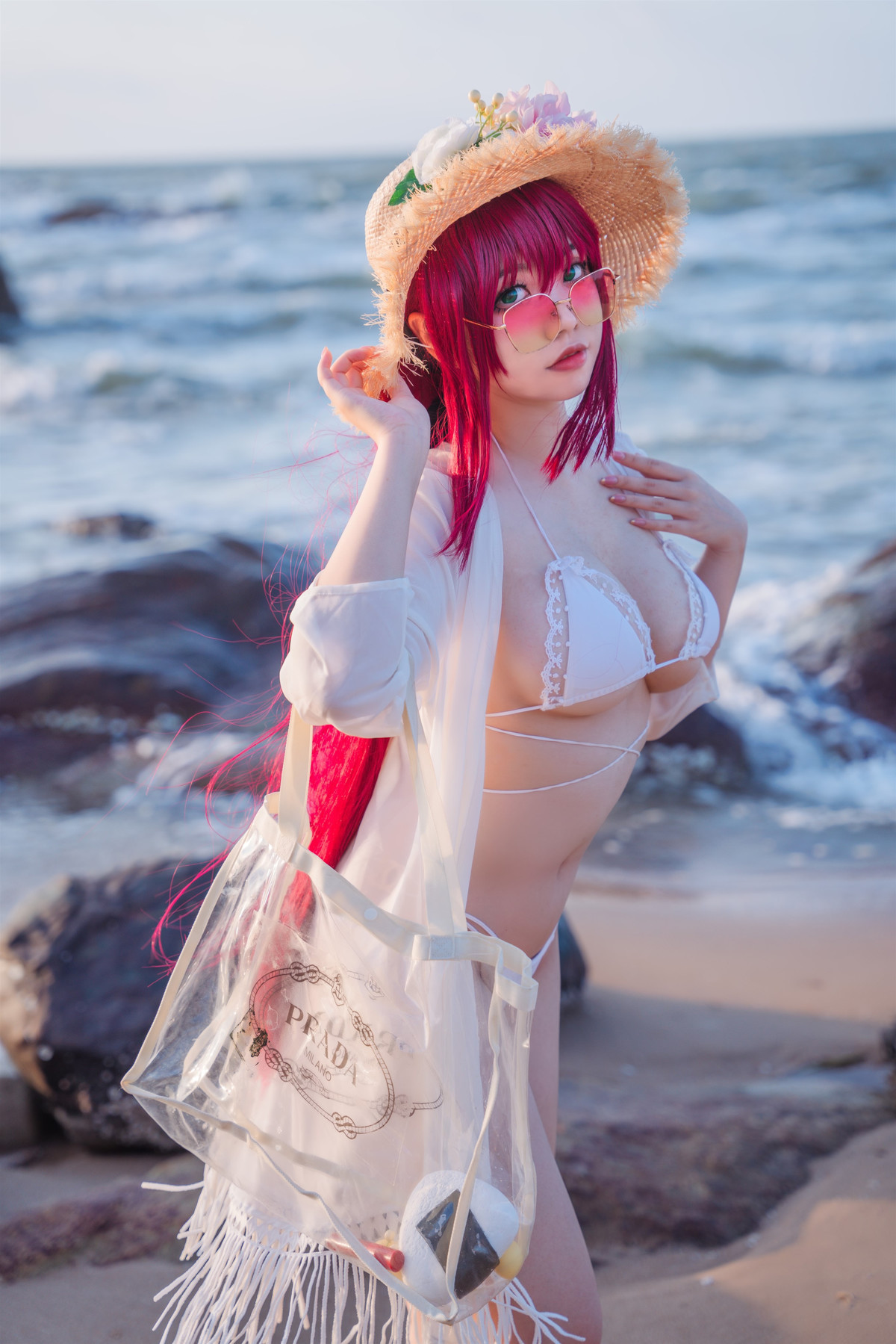 Ganlory 啊日日 Cosplay 絮库夫泳装 25