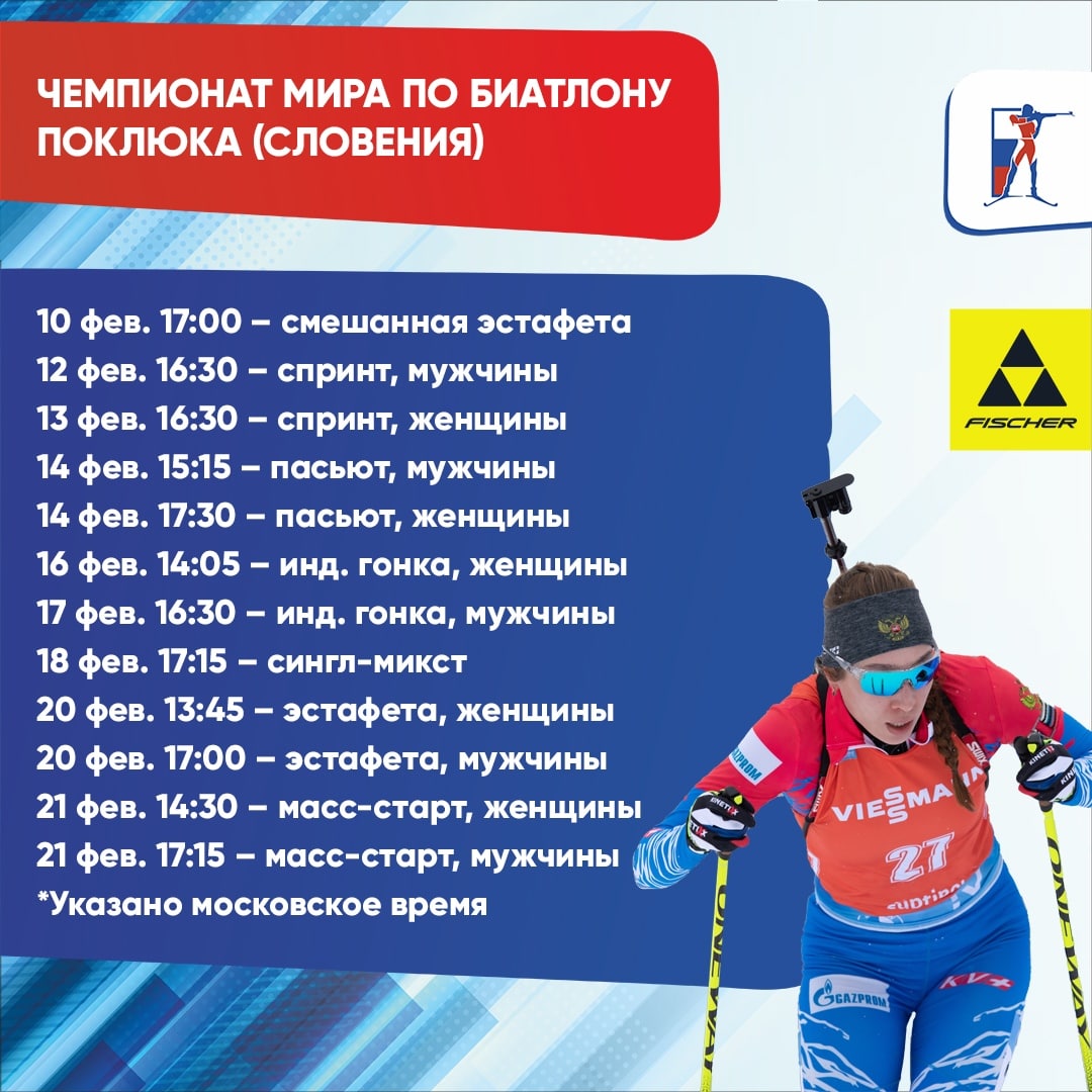 Лыжи россия расписание гонок