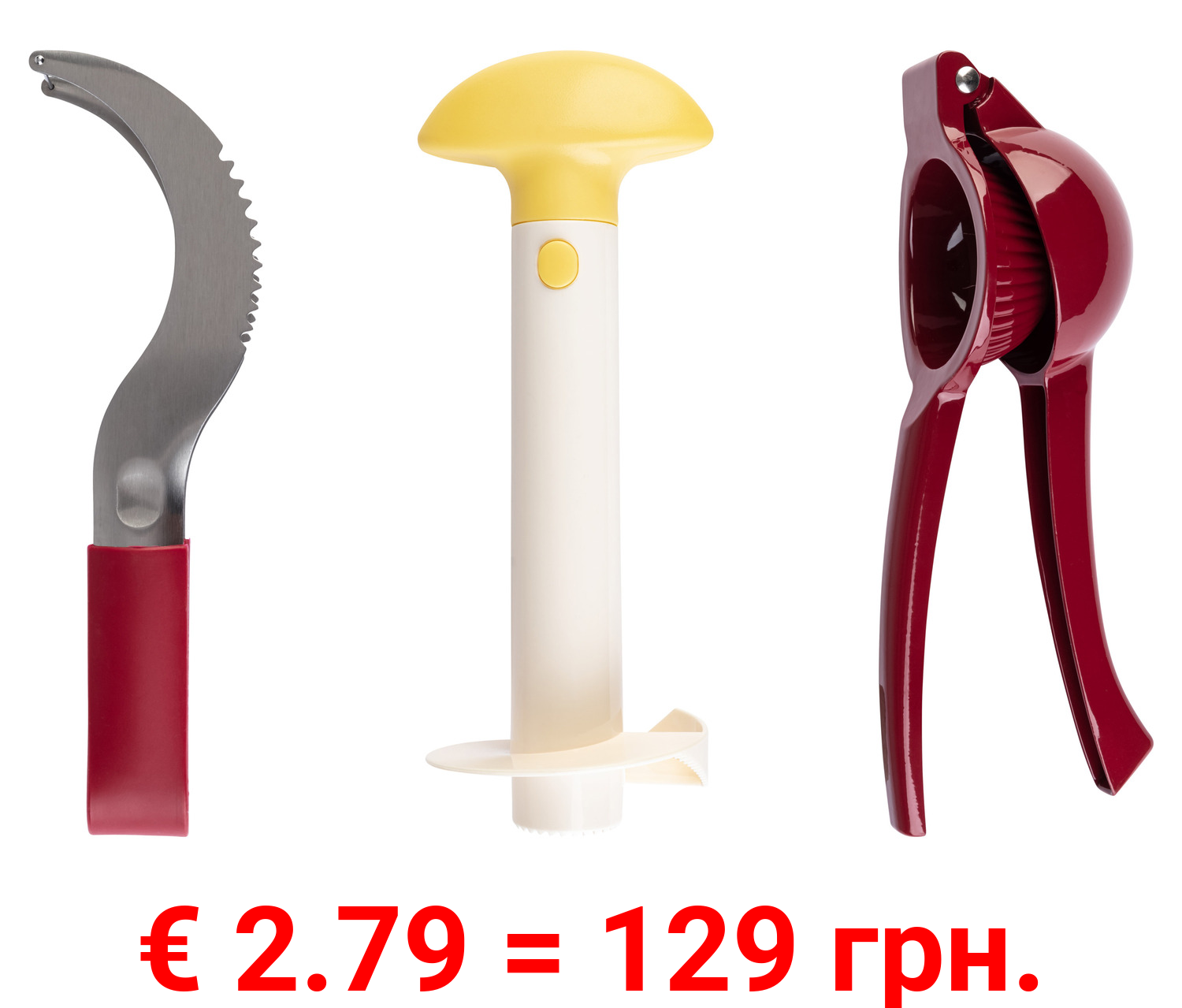 ERNESTO® Zitruspresse \ Wassermelonenschneider \ Ananasschneider