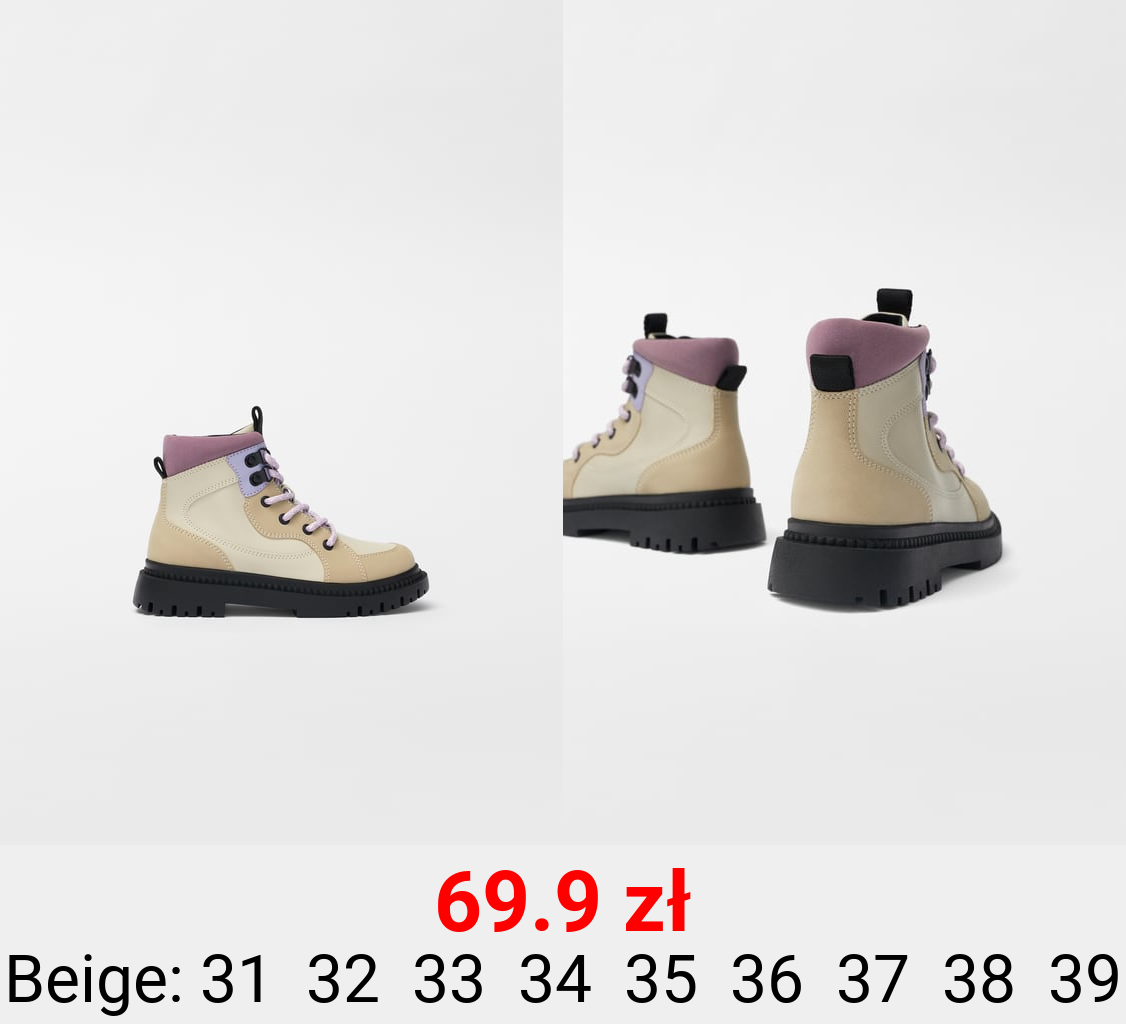 KIDS/ COLOURED MOUNTAIN BOOTS