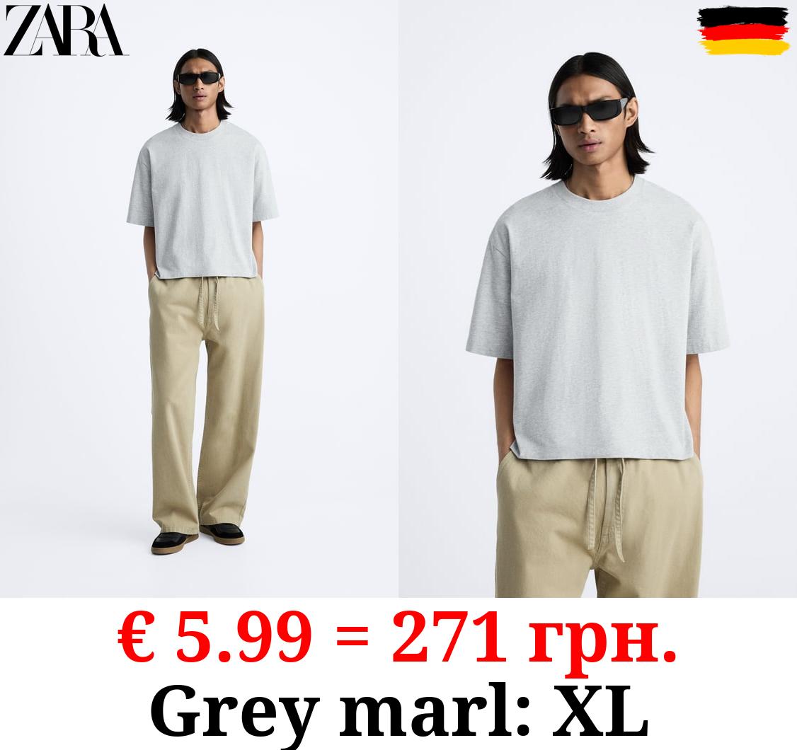 CROPPED BOXY-FIT T-SHIRT