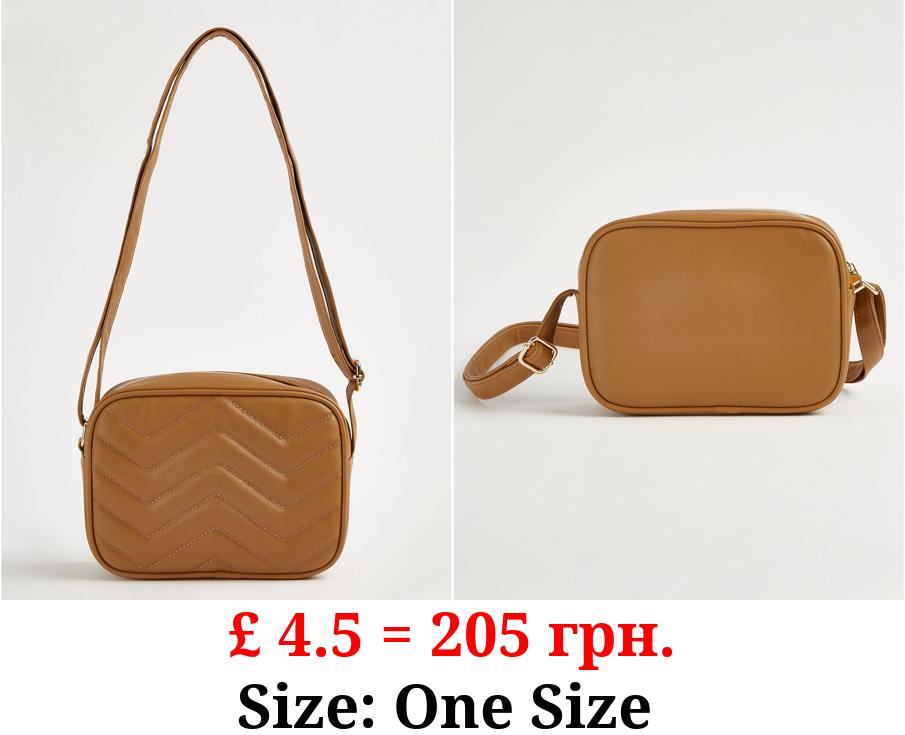 Tan Cross Body Bag