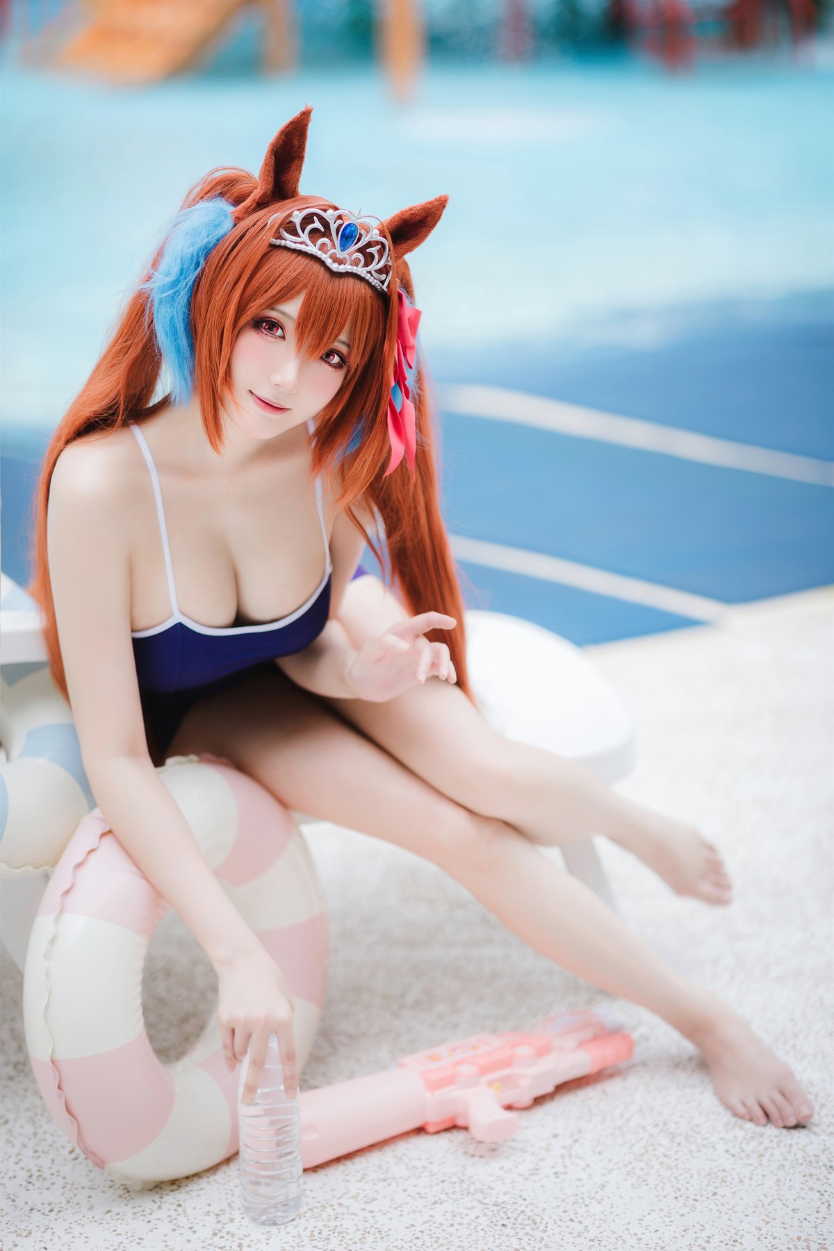 Cosplay 瓜希酱福利 赛马娘 大和赤骥 26