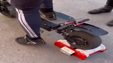Test de velocidad para patinetes eléctricos