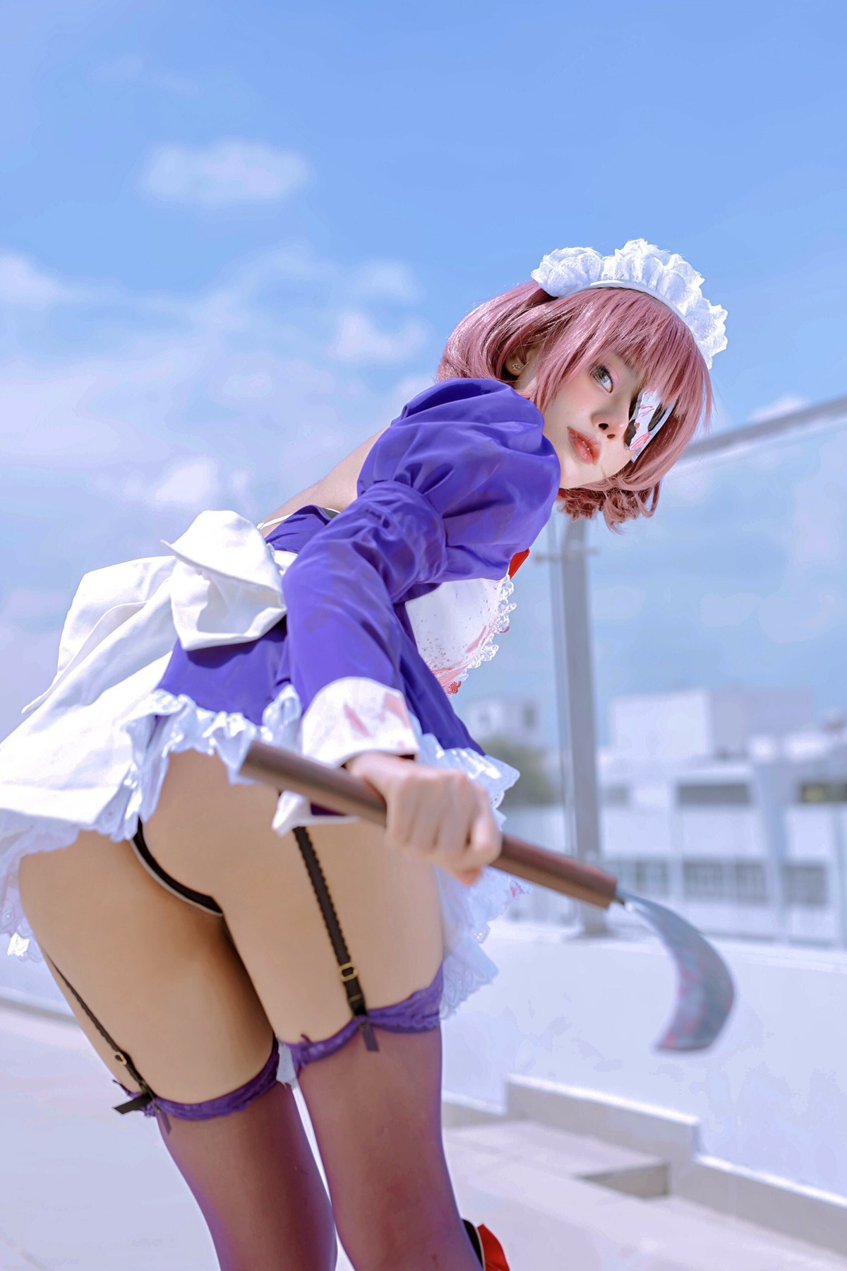 萝莉Byoru Cosplay メイド仮面 Maid Mask 11