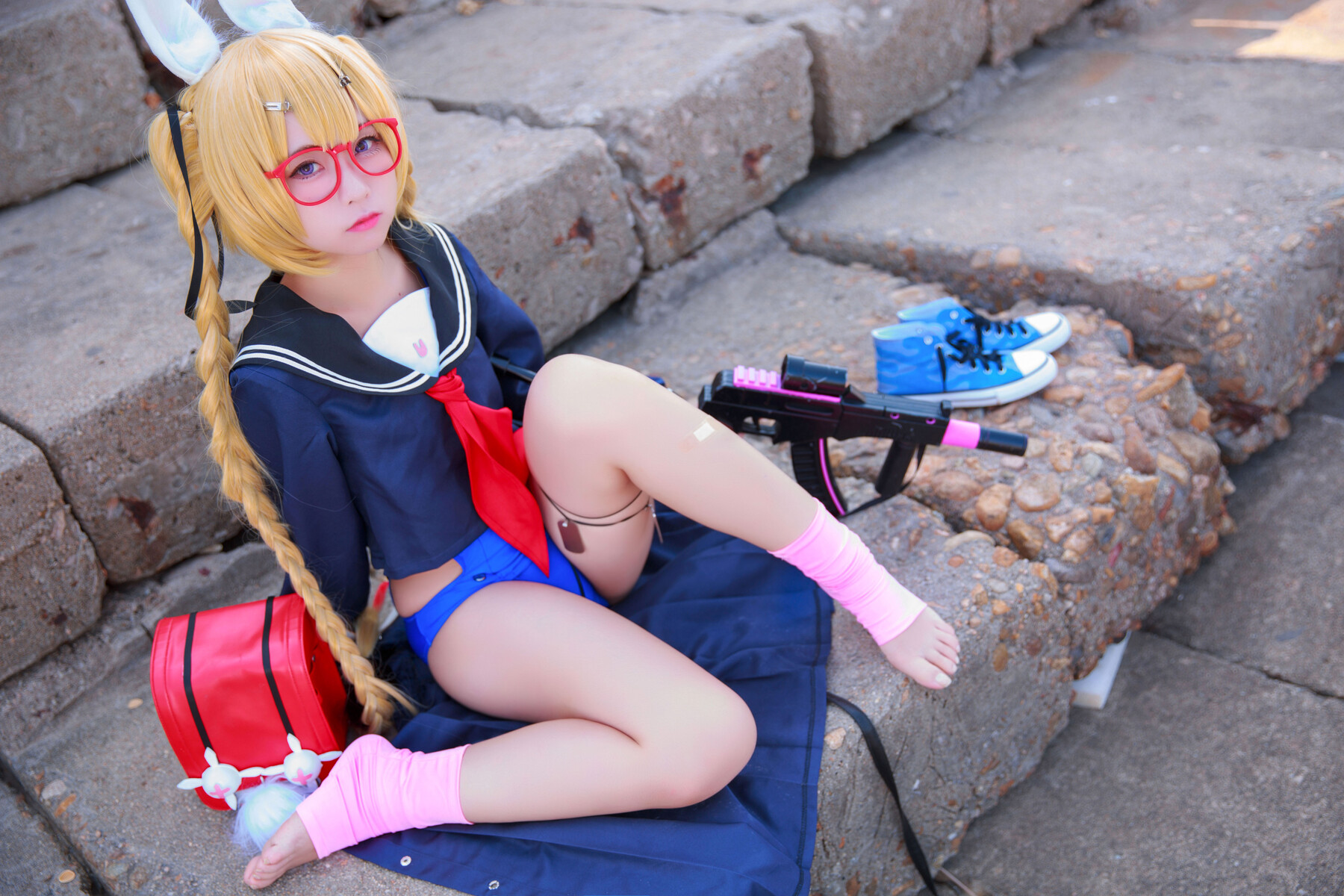 [G44不會受傷] 旋风校服 SR-3MP Girls Frontline 21