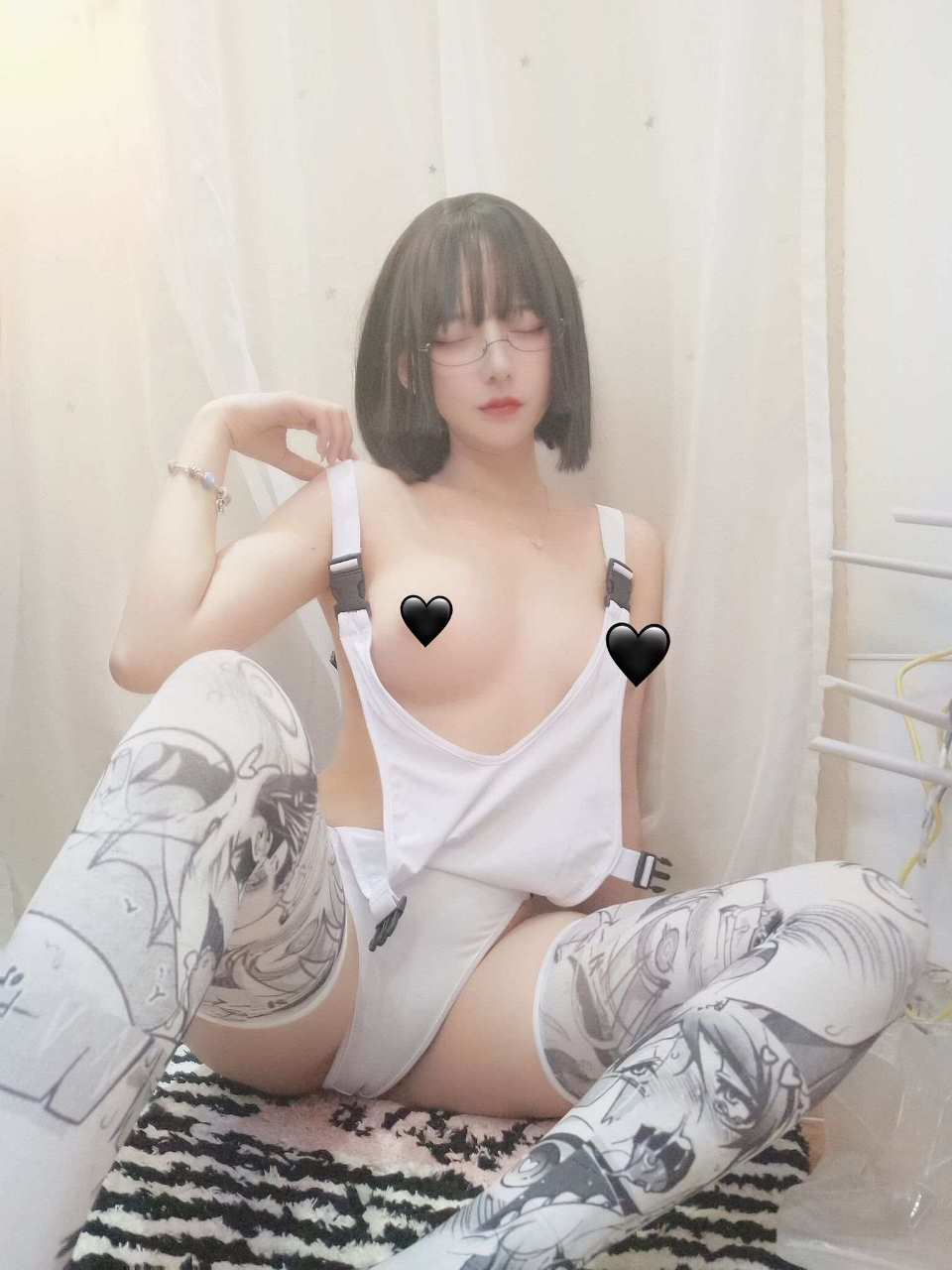 过期米线线喵 浴缸+痛袜 51P 49