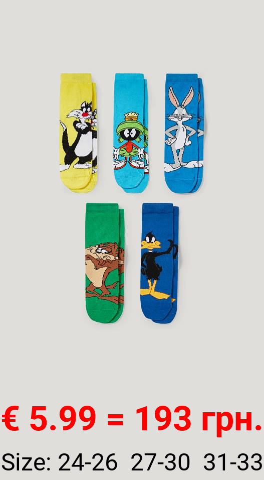 Multipack 5er - Looney Tunes - Socken