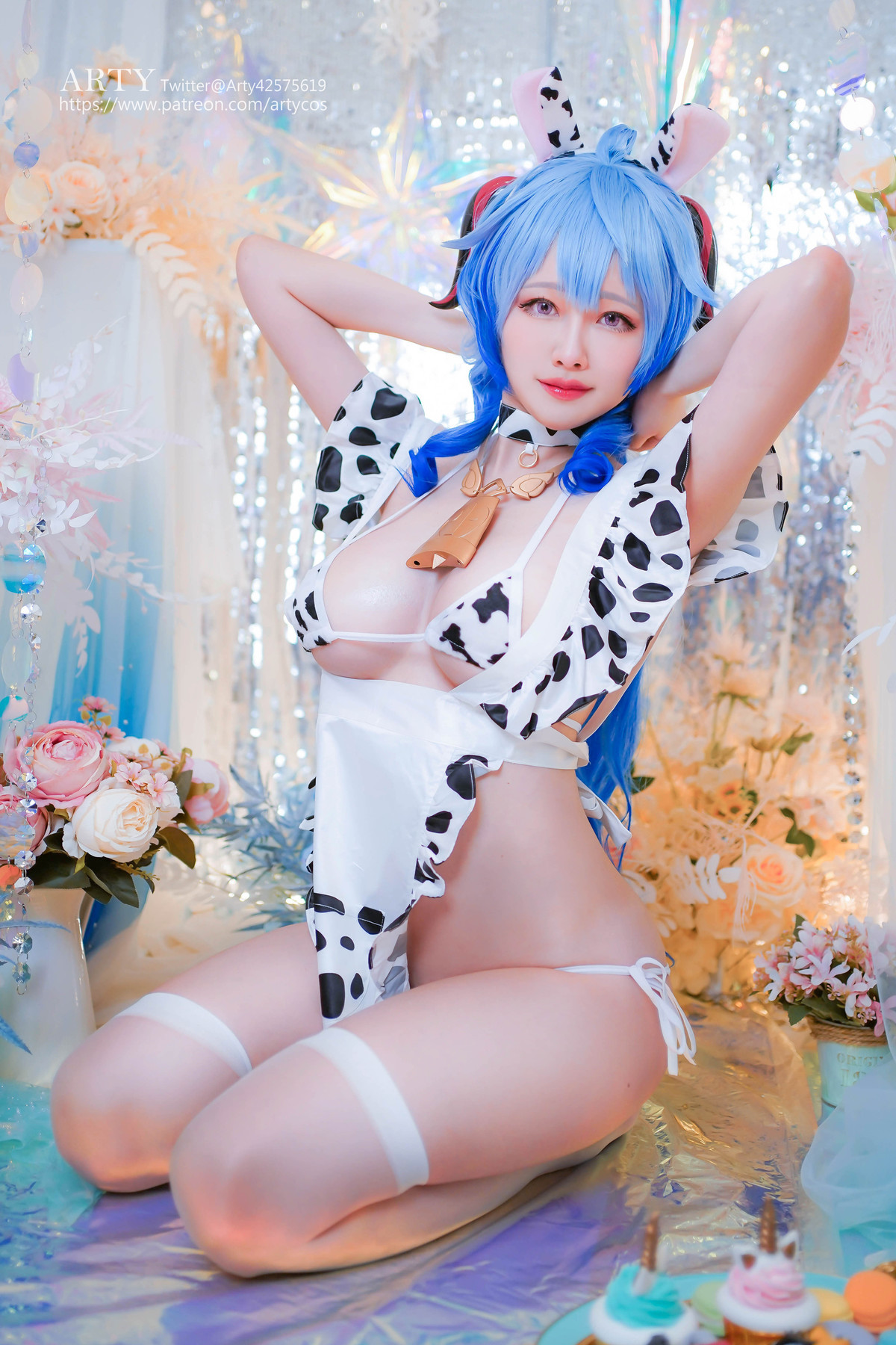 Arty亞緹 Cosplay 甘雨 Ganyu 16