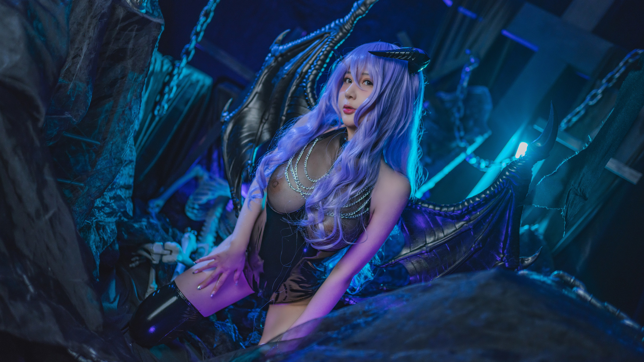 Cosplay 蜜蜜子Kimmie 蜜恋 魅魔 17