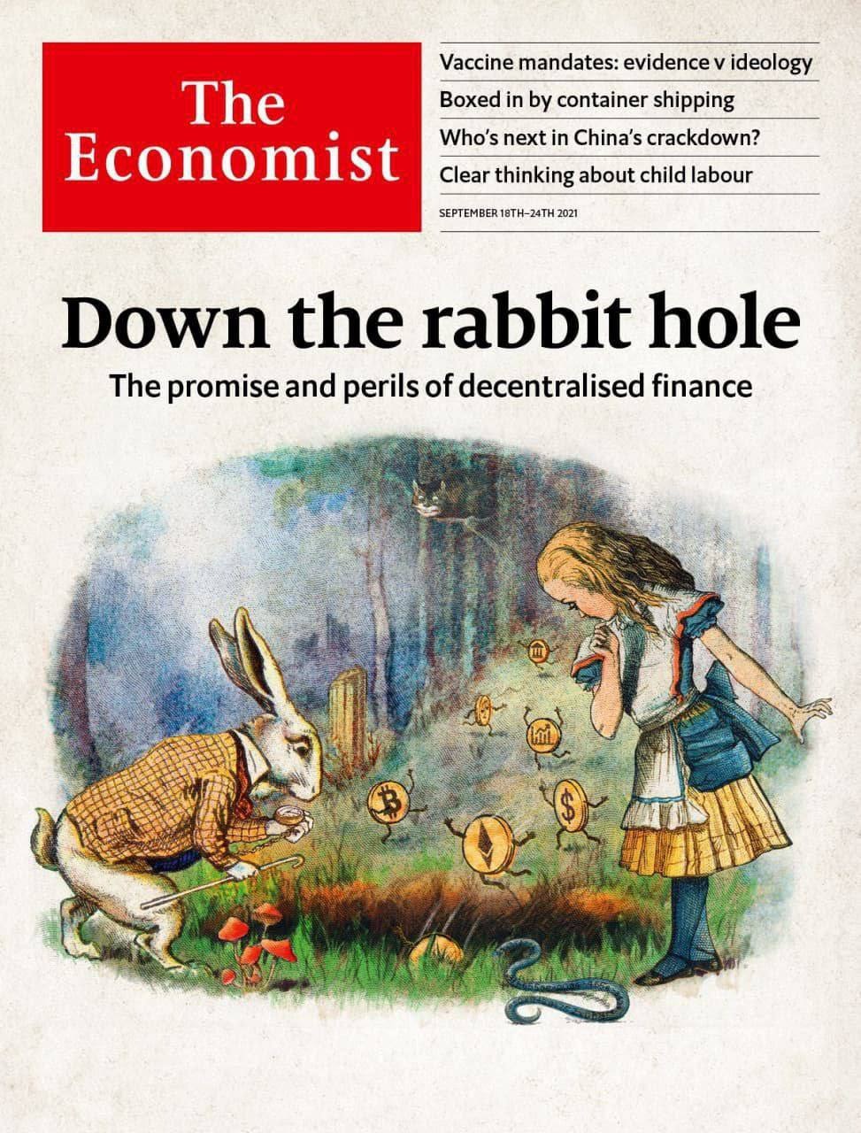 Обложка журнала The Economist
