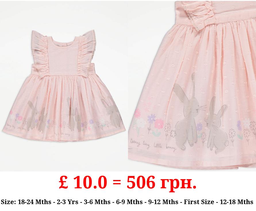 Pink Broderie Bunny Dress