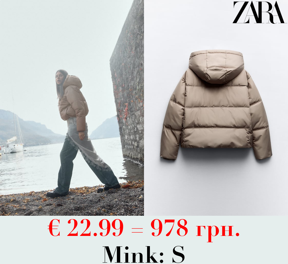 CROPPED PUFFER ANORAK