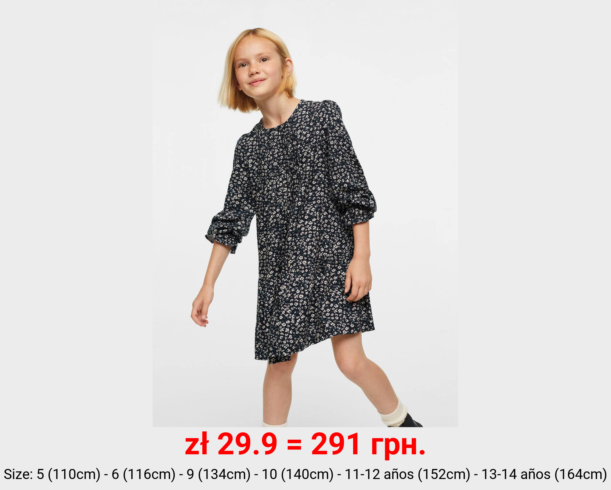 Vestido estampado floral