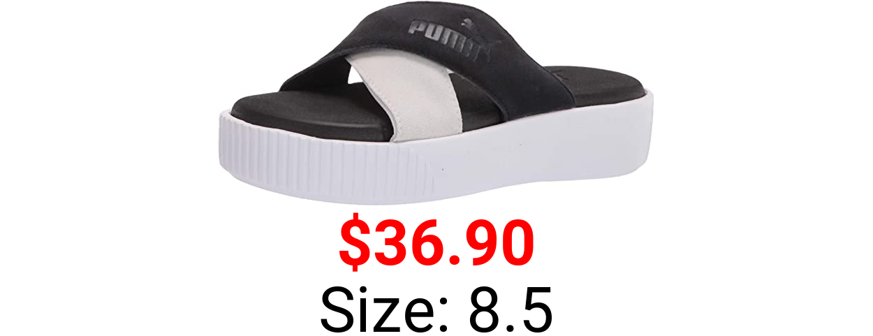 PUMA Women's Platform Slide Sandal
