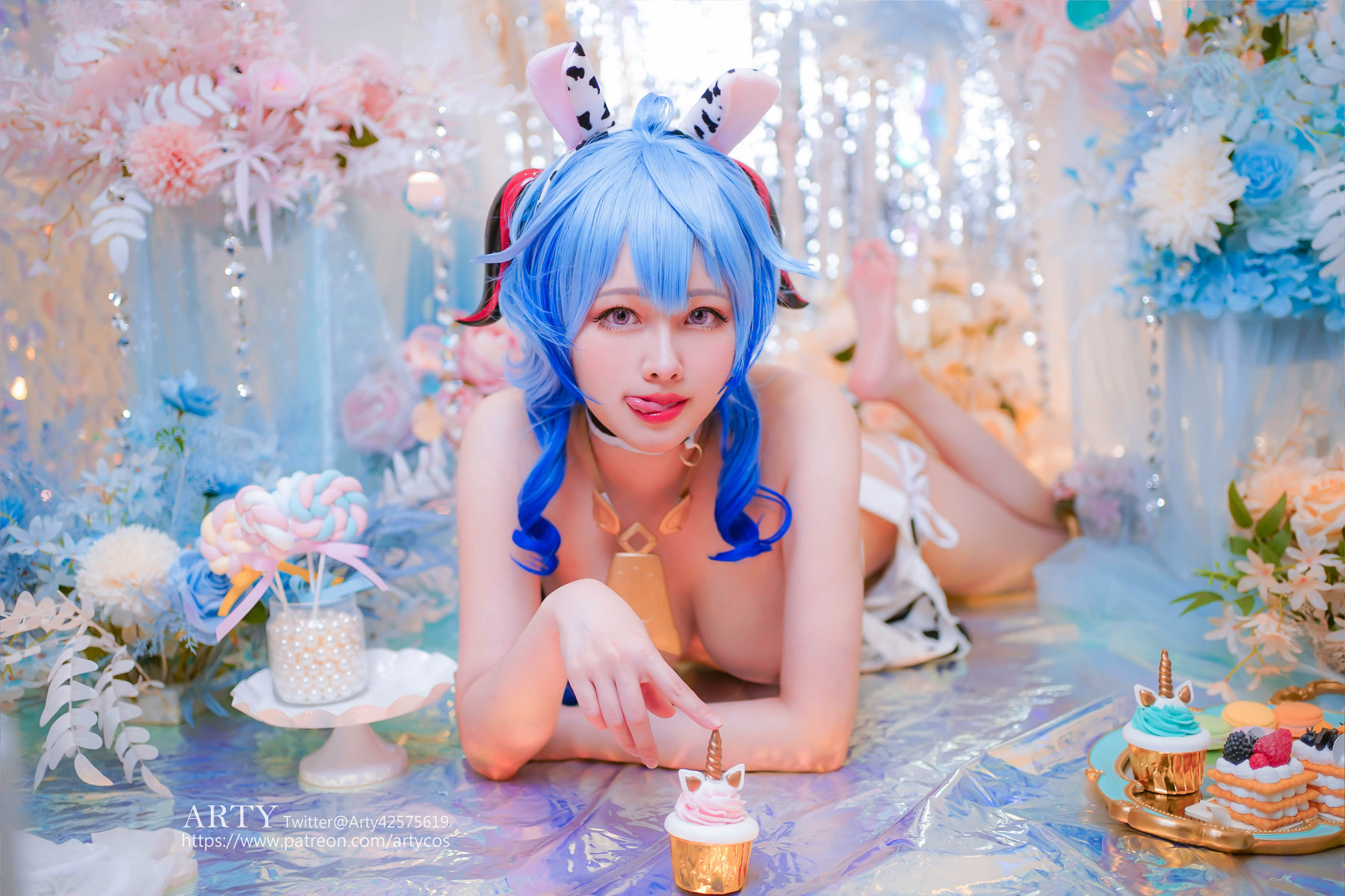 Arty亞緹 Cosplay 甘雨 Ganyu 52