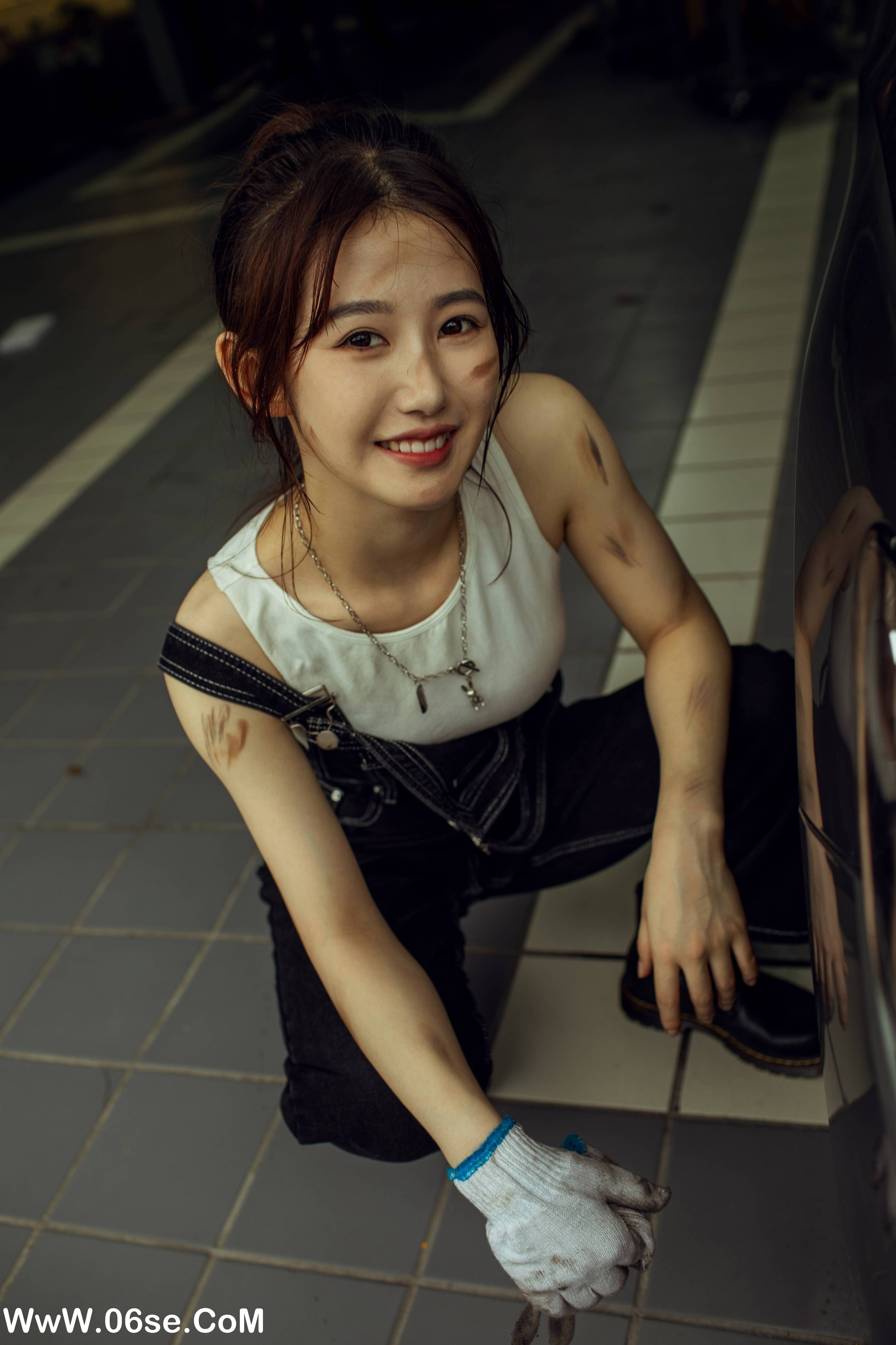 图片[7]-[YITUYU艺图语]2022.07.27 修车女师傅 佩佩[22+1P／268MB]-六色网