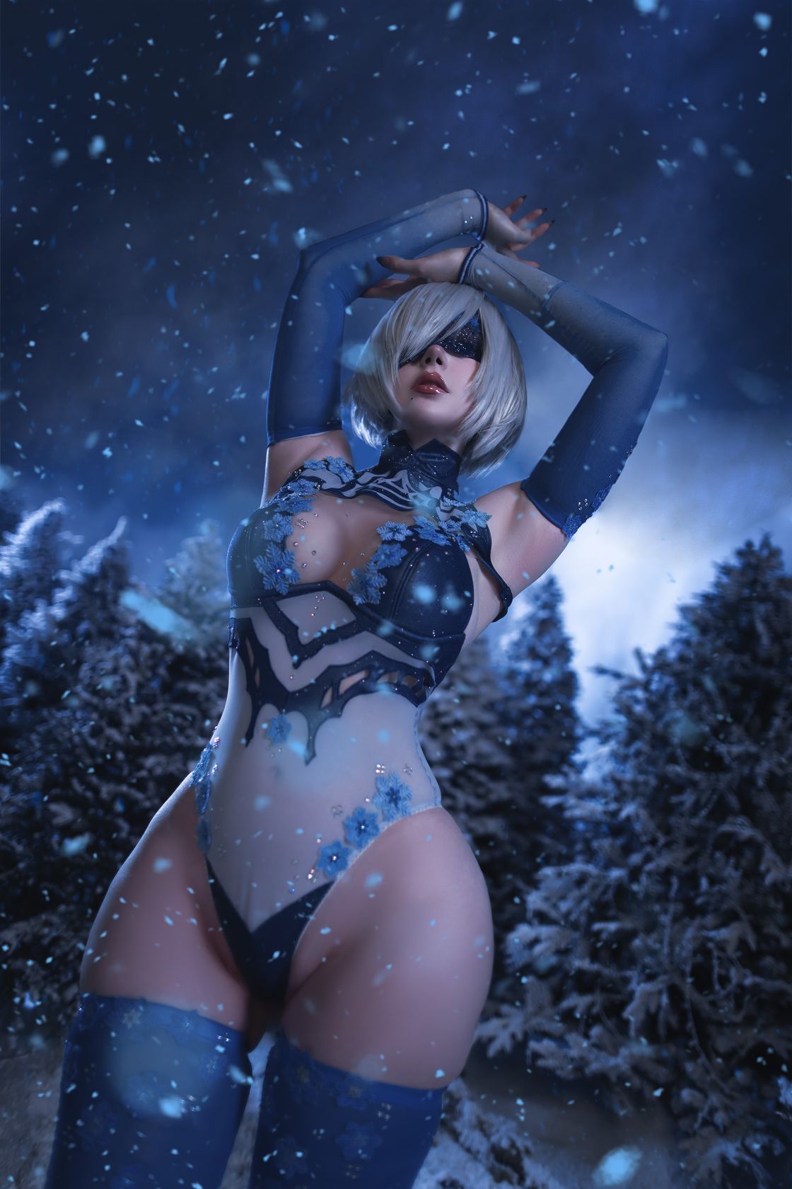 Saya The Fox - Frost 2B (Nier Automata) - Telegraph.