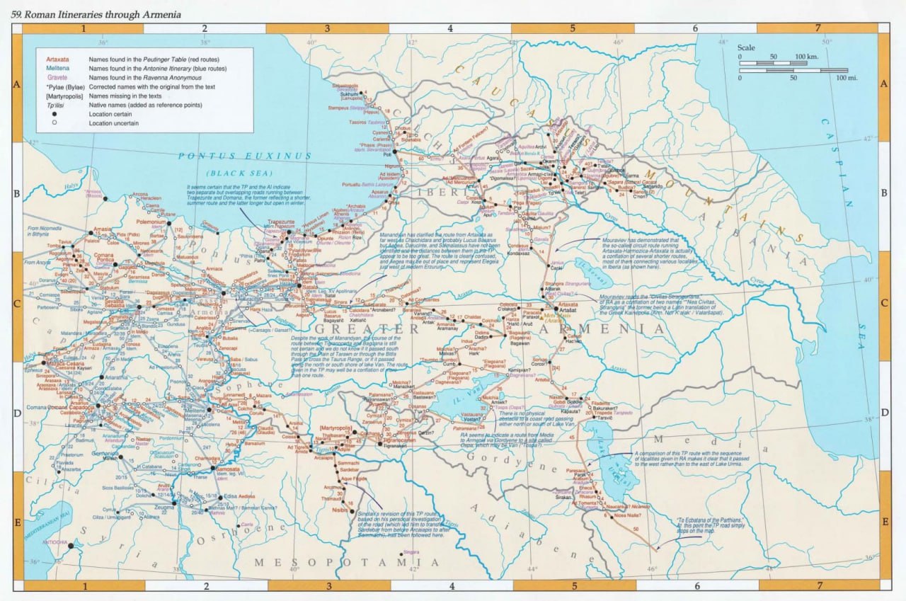 карта великой армении при