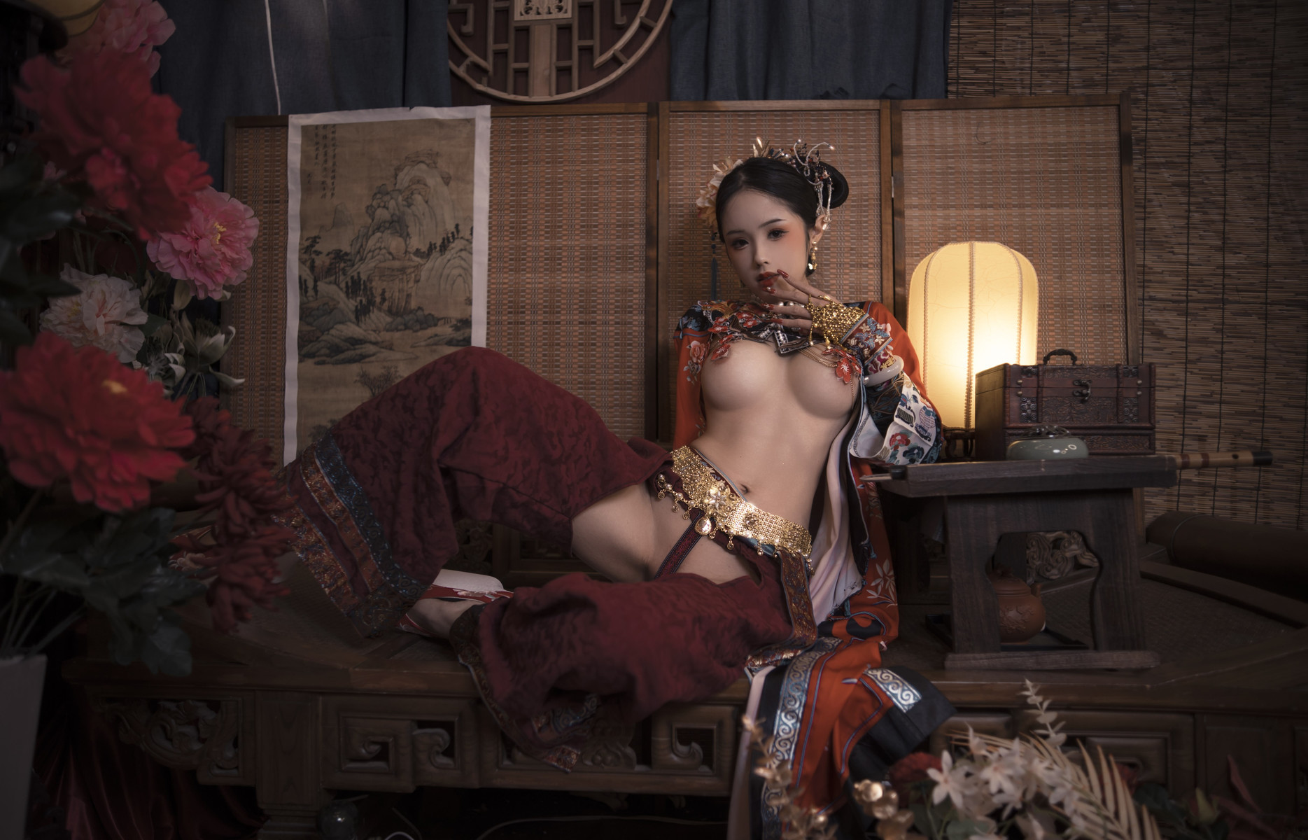 Cosplay 钛合金大粑粑 满清服饰 17