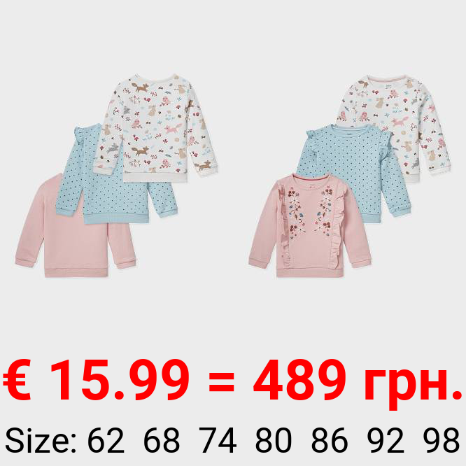 Multipack 3er - Baby-Sweatshirt