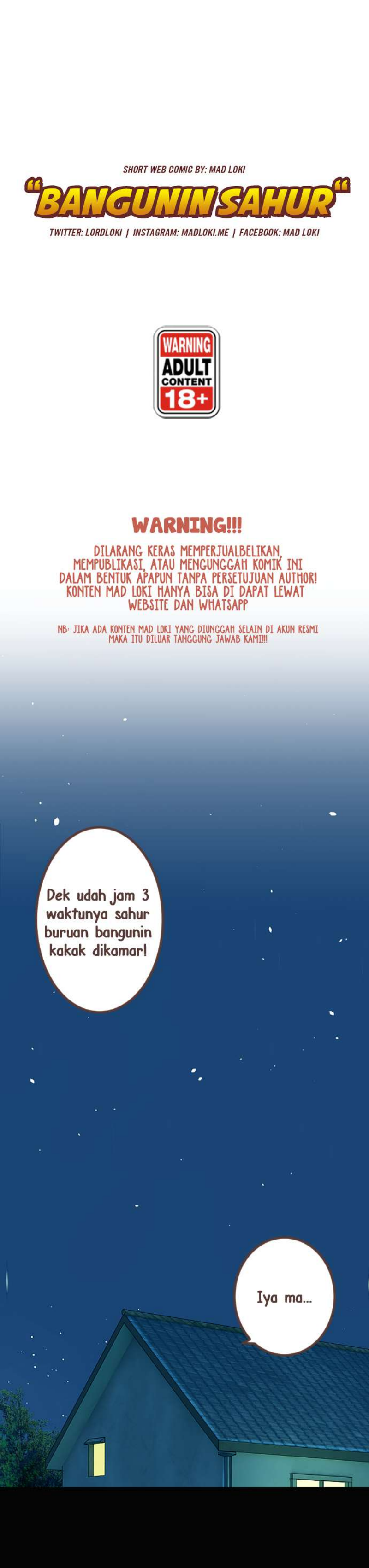 MadLoki] Bangunin Sahur [Bahasa Indonesia] - Komik Hijabolic Madloki -  @komik_hijabolic – Telegraph