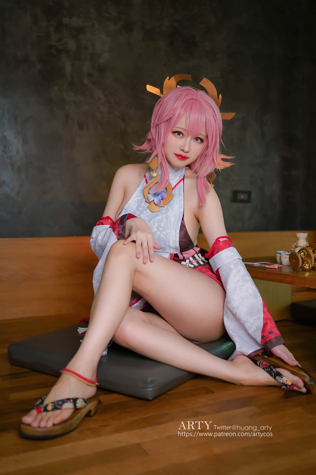 Arty亞緹 Cosplay 八重神子 Yae Miko 3