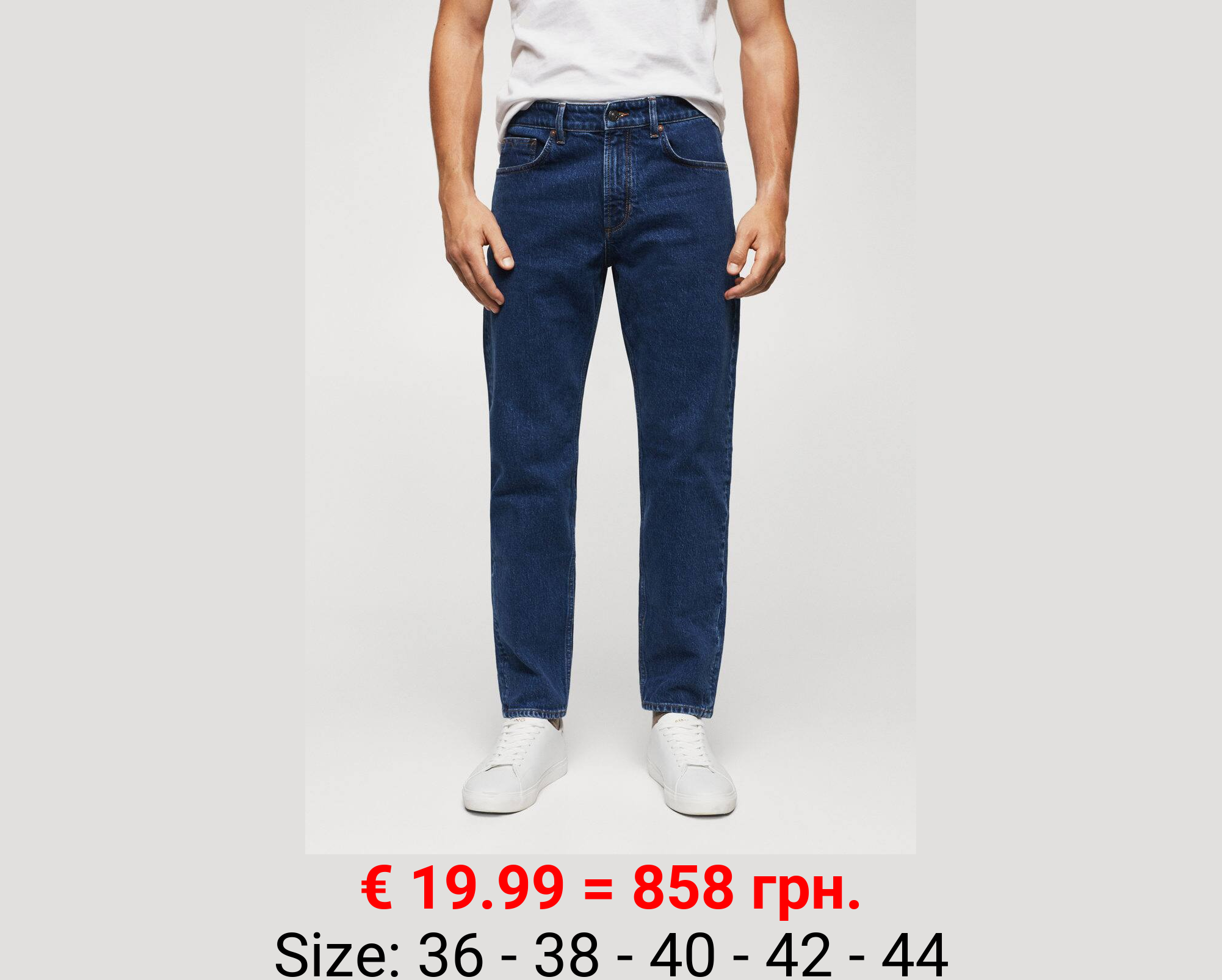 Jeans ben tapered cropped