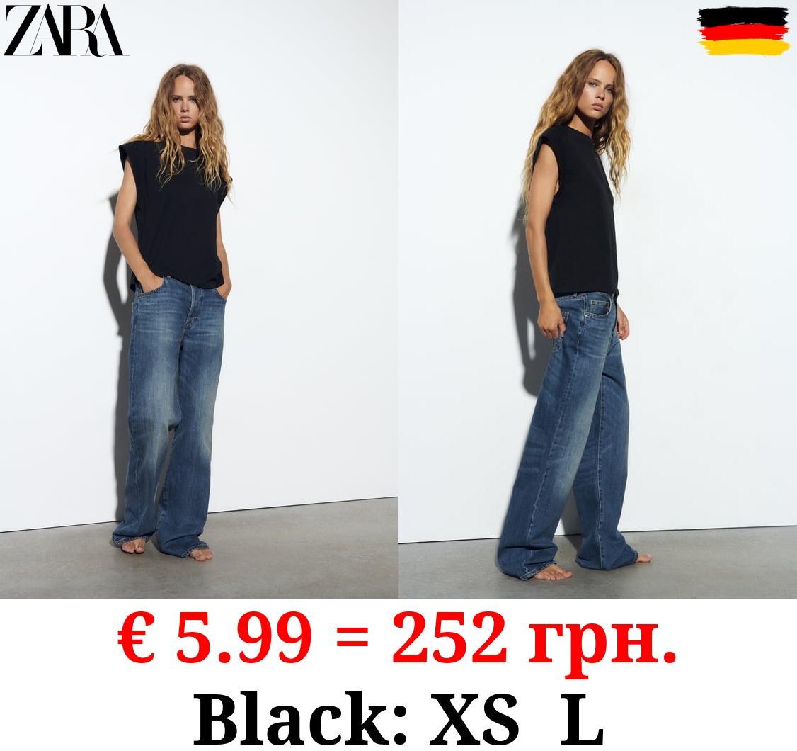 RIBBED COTTON T-SHIRT