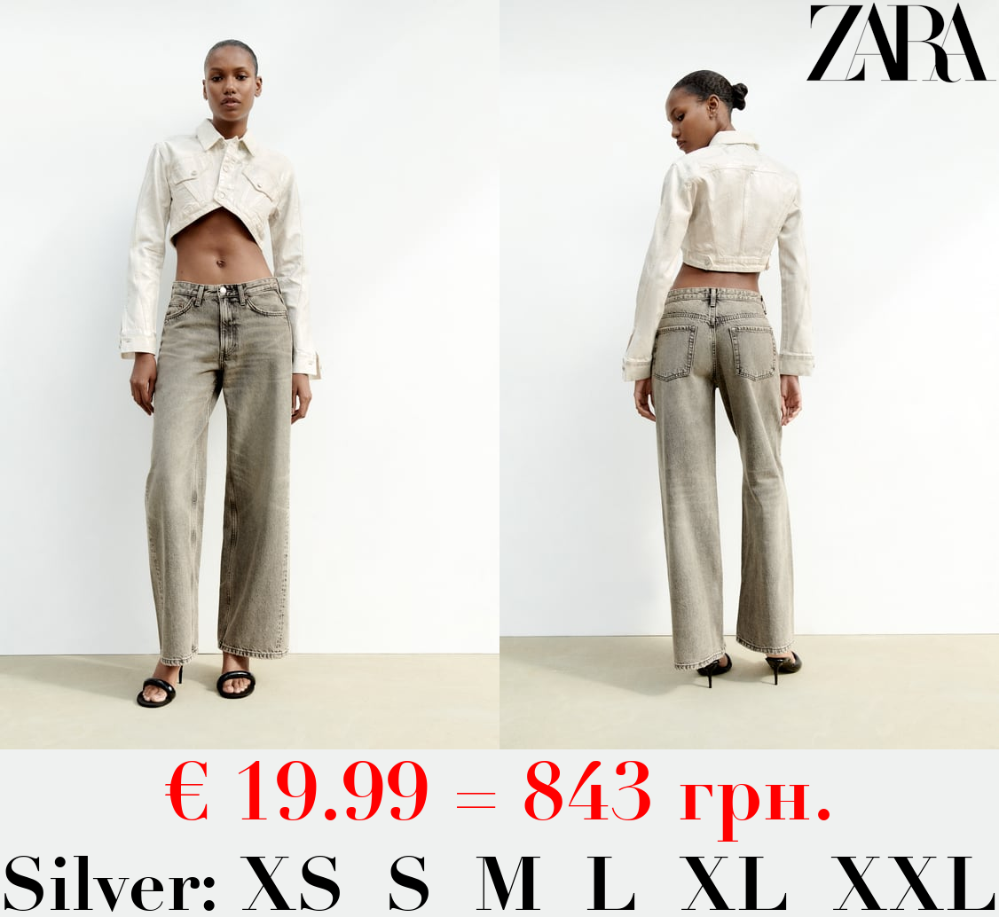 METALLIC CROPPED JACKET