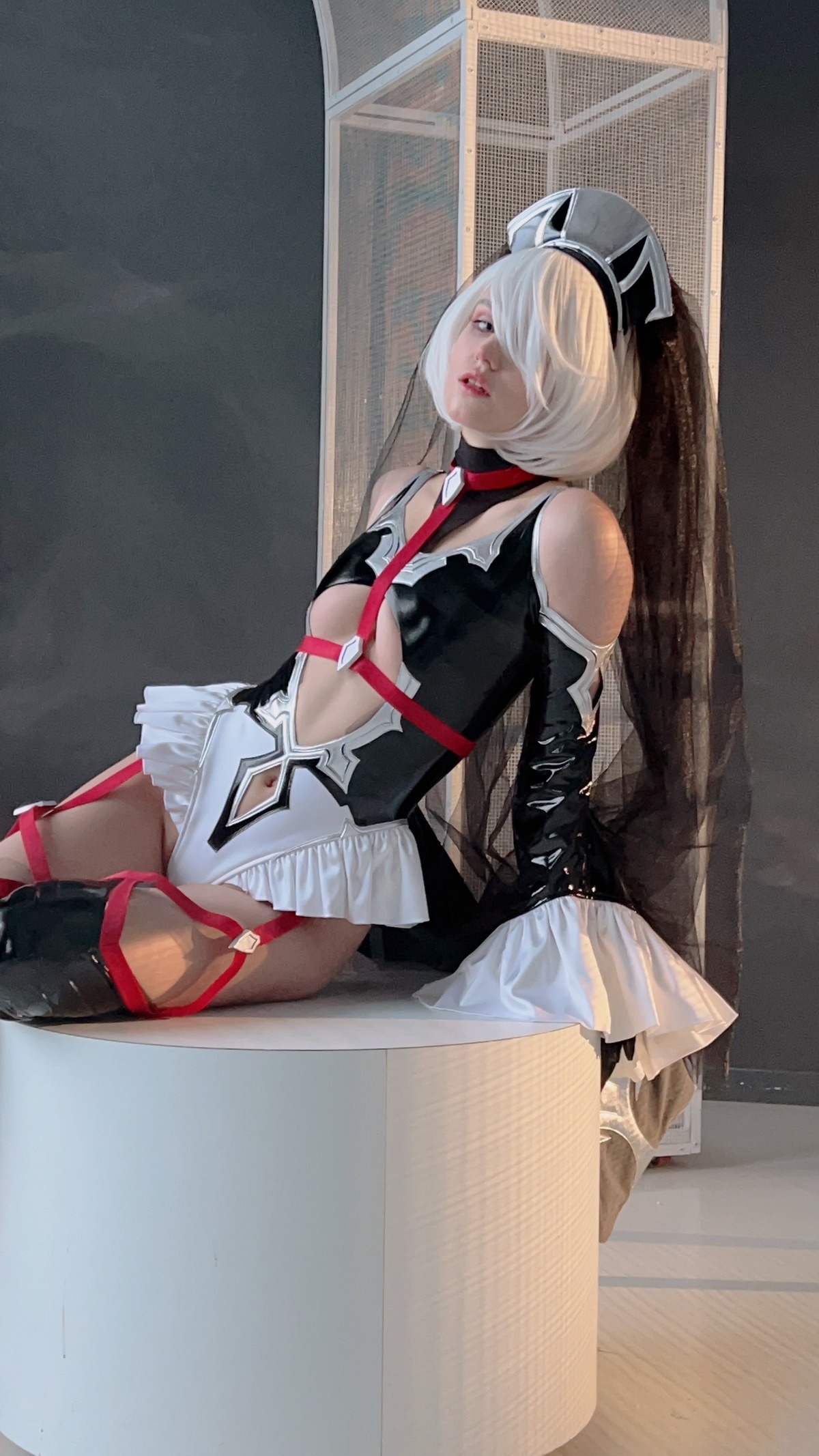Shirogane Cosplay 2B ヨルハ２号Ｂ型 Bride Ver. 45