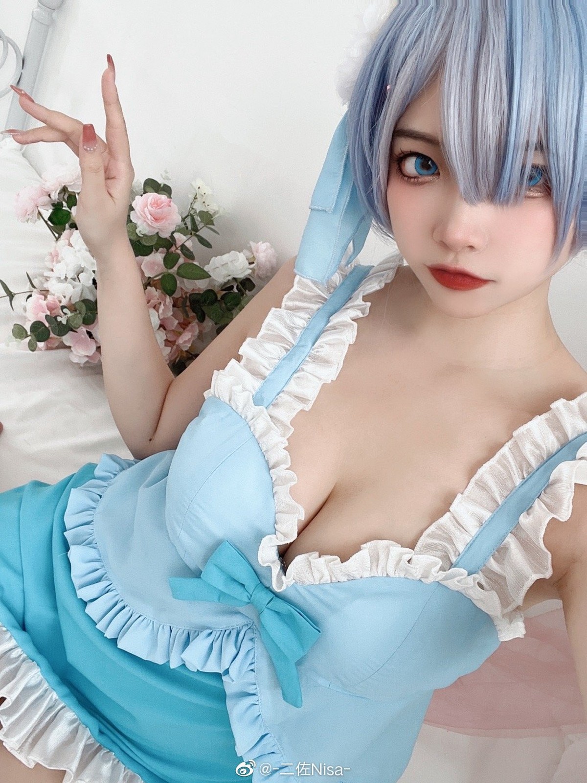 二佐Nisa Cosplay 蕾姆 24