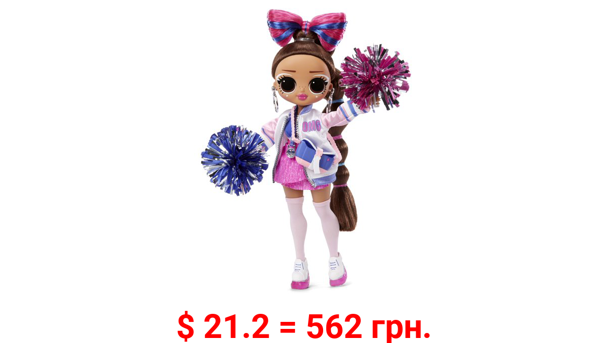 LOL Surprise OMG Sports Cheer Diva Competitive Cheerleading Fashion Doll with 20 Surprises to Unbox