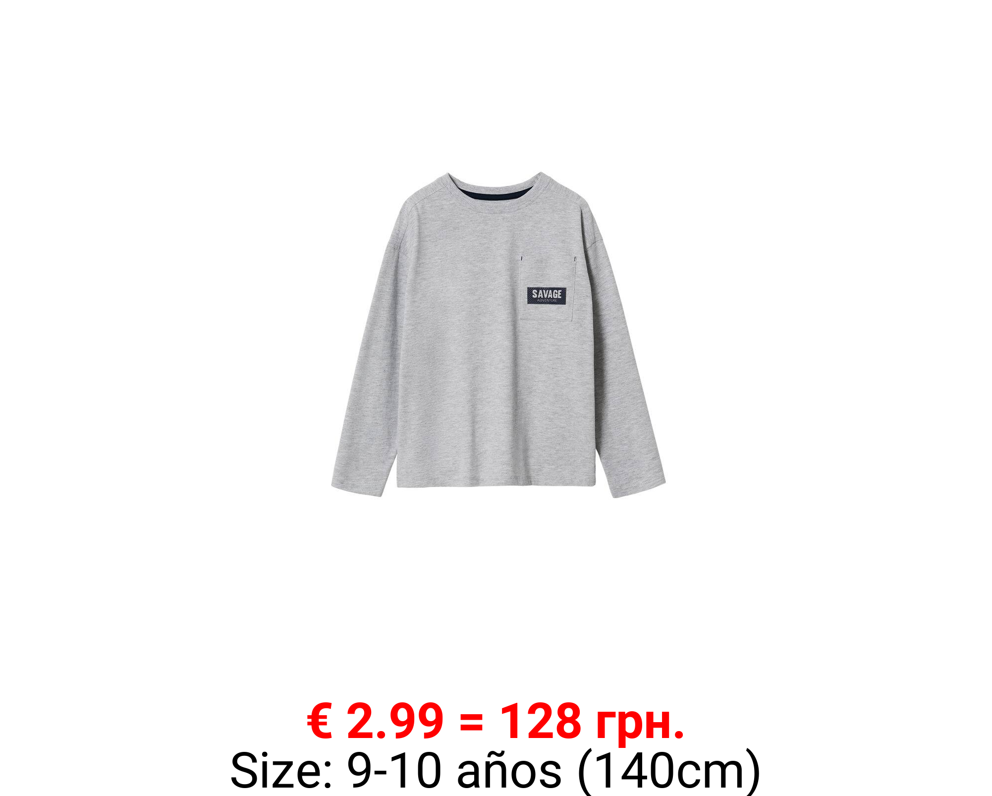 Camiseta manga larga mensaje