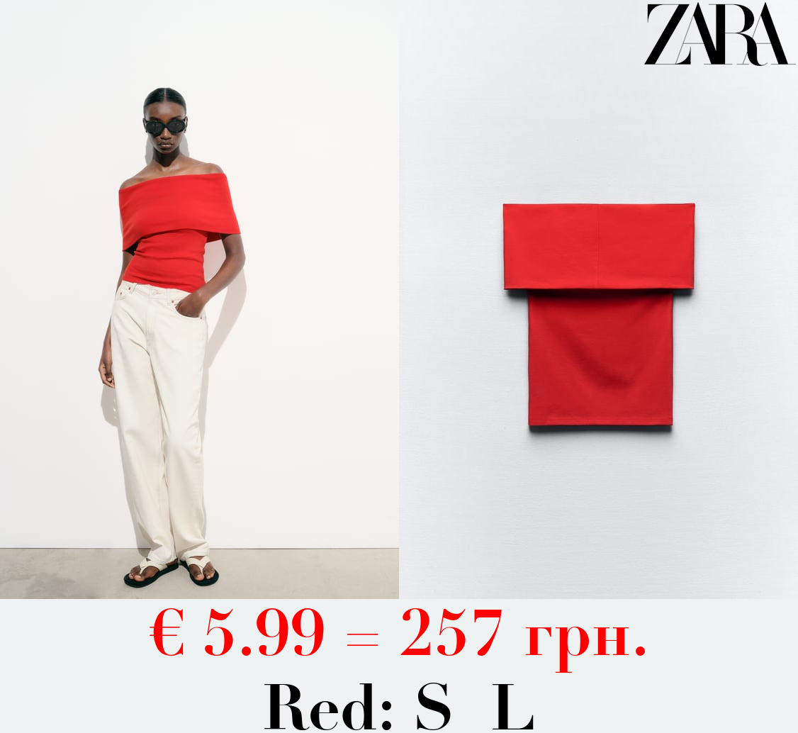 OFF-THE-SHOULDER TOP