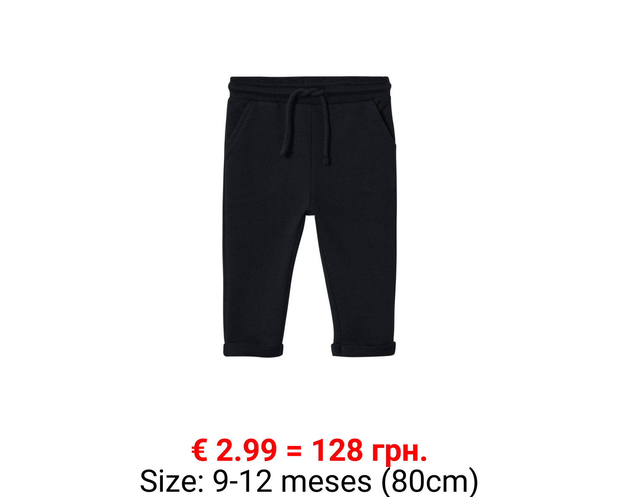 Pantalón jogger algodón