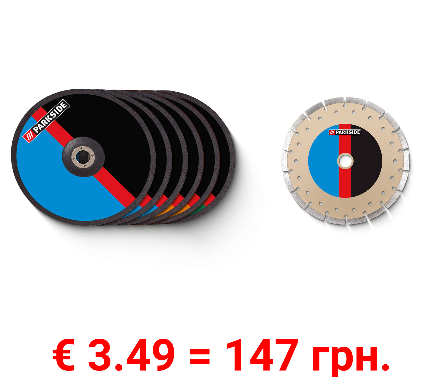 PARKSIDE® Diamant- / Trenn- / Schruppscheiben