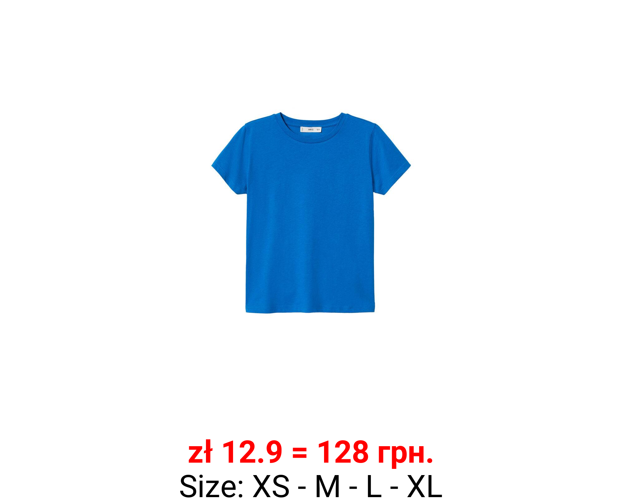 Camiseta básica algodón