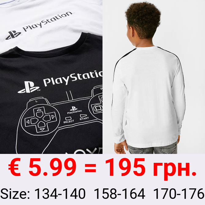 Multipack 2er - PlayStation - Langarmshirt