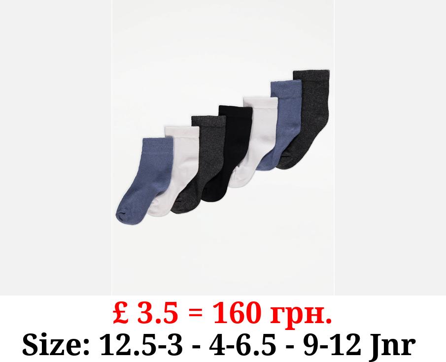 Cotton Rich Socks 7 Pack