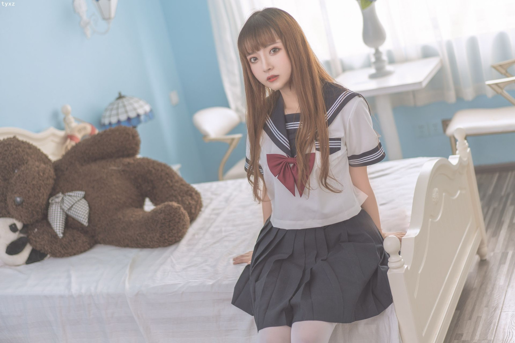 Cosplay 一隻雲燒 JK少女 2