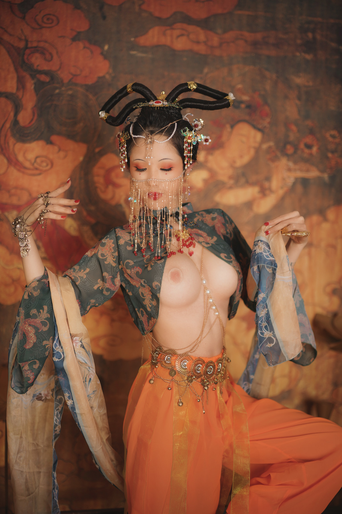 Cosplay 钛合金TiTi 画中仙 14