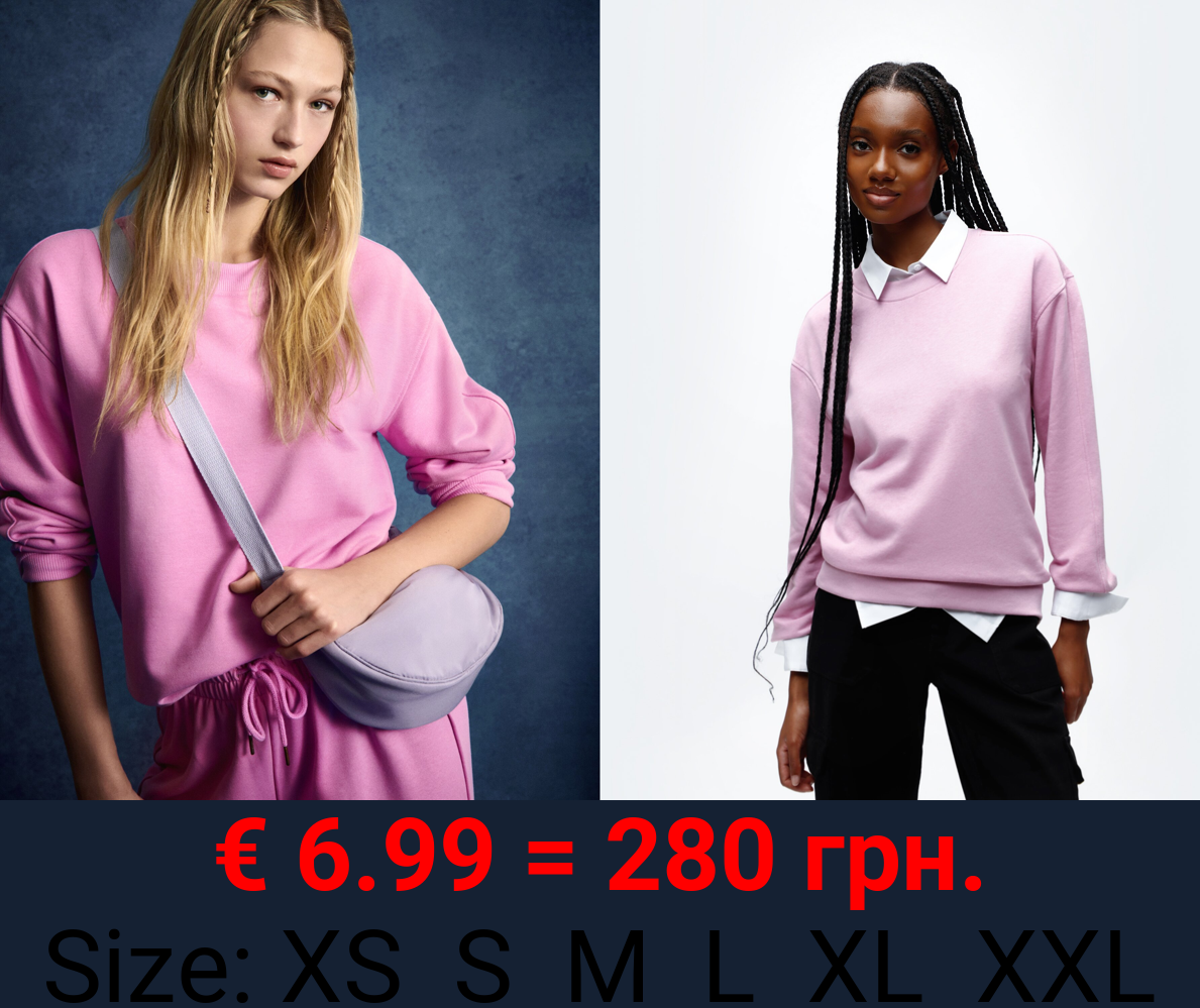 Basic tracksuit sweatshirt