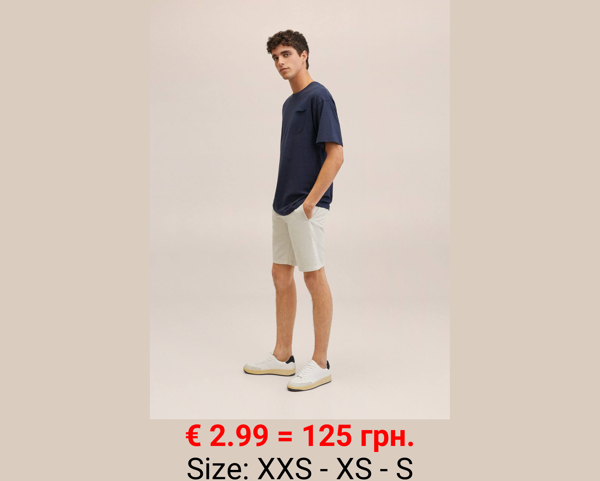 Bermudas chino algodón