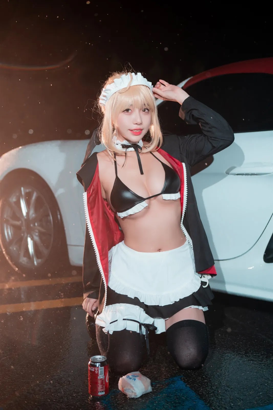 SooFlower 수련, [CreamSoda] Artoria Alter Cosplay 49