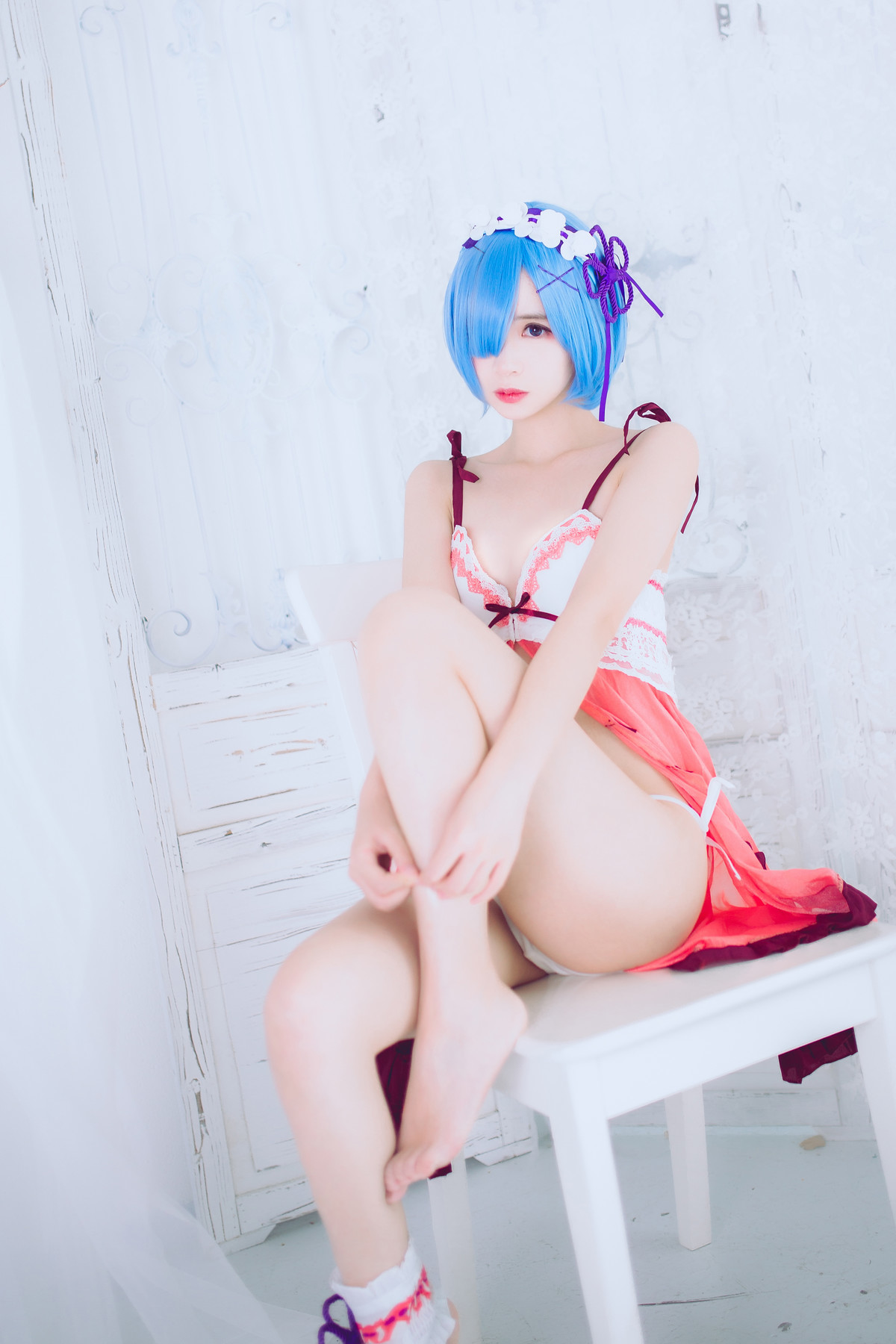 Cosplay 疯猫ss 蕾姆 11