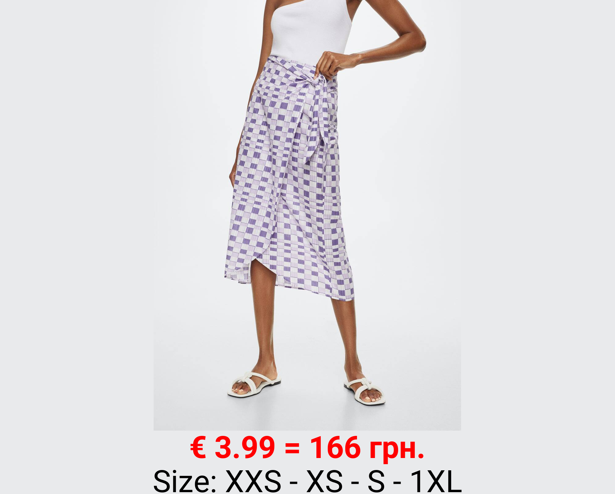 Falda estampado geométrico