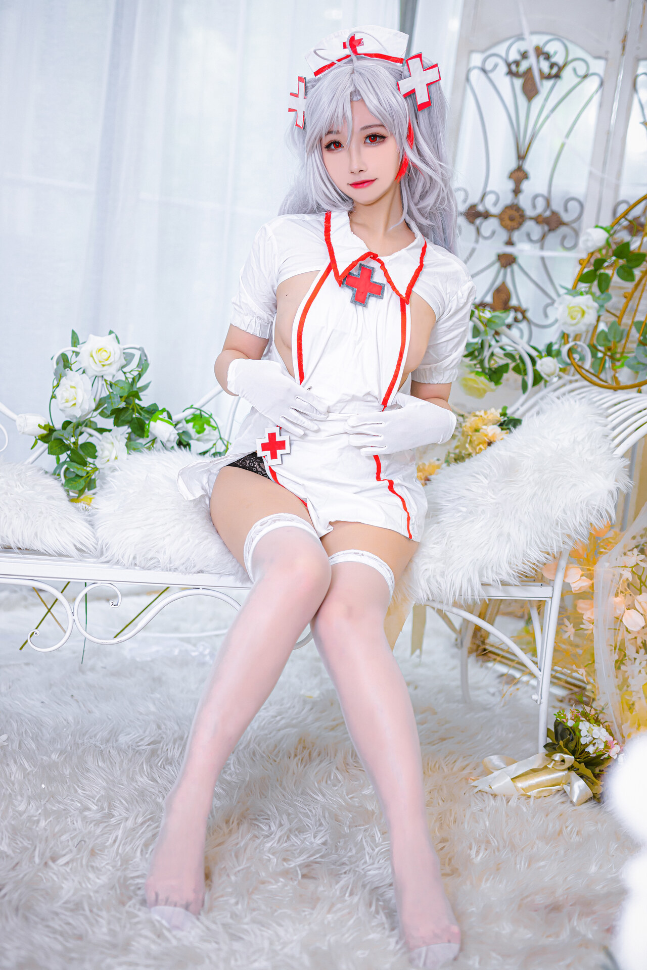 [Momoko葵葵] Prinz Eugen 欧根亲王 Nurse 护士 6