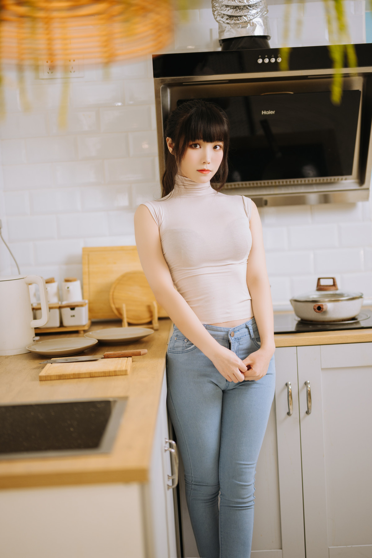 Cosplay 汪知子 姐姐的牛仔裤 1
