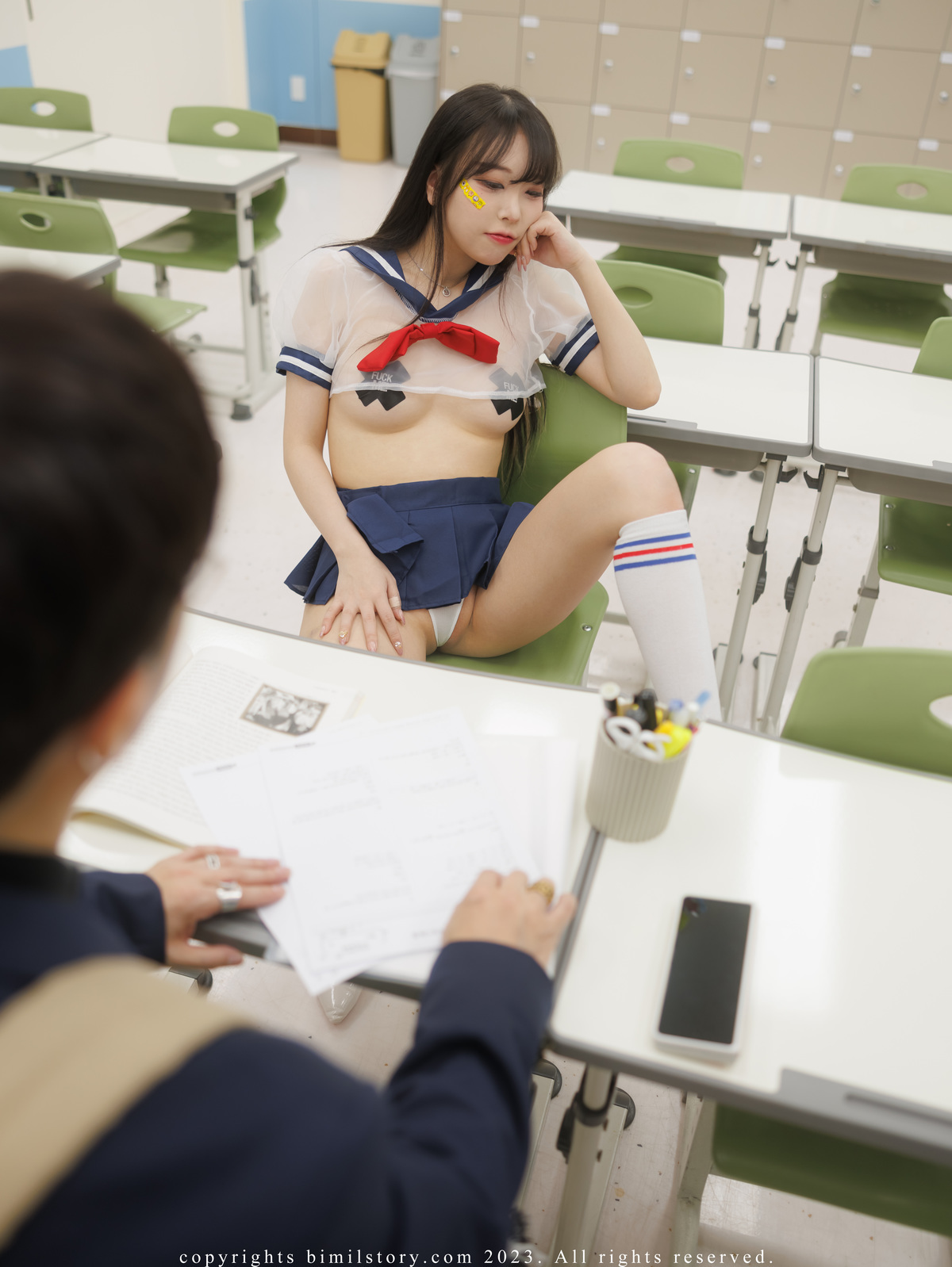 Zia 지아, [Bimilstory] Bad Girl At The Academy Set.02 9